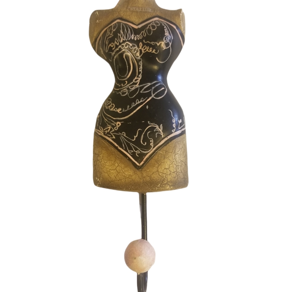 Dress Form Wall Hook from Kimberly Poloson 8"